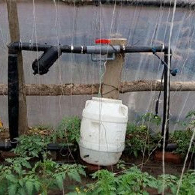 Micro-irrigation and fertilization